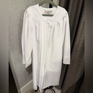 OSBO Children GradSeason White Graduation Gown Size 33